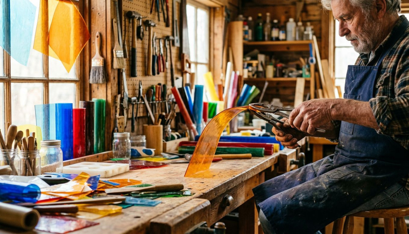 Entre innovation et tradition : la redécouverte des matières plastiques dans l’artisanat